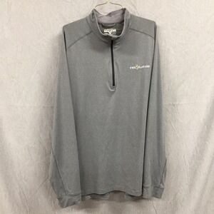 Levelwear Mens THE PLAYERS Championship Zip Pullover Grey XXL Golf‎ Activewear